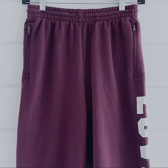 Victoria’s Secret PINK Ankle Zip Boyfriend Wide Leg Everyday Joggers EUC XS - Picture 4 of 11